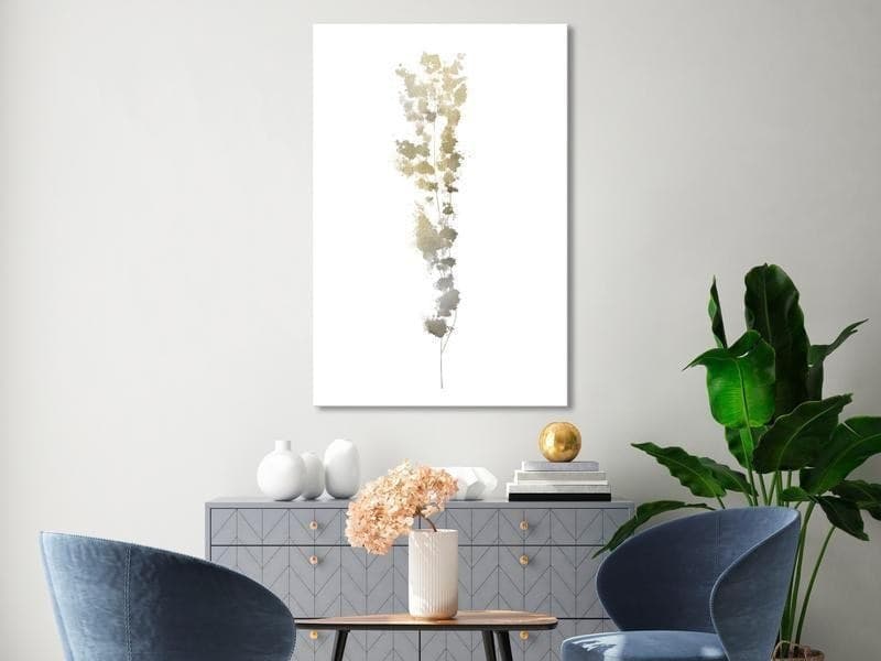 Quadro - Golden Branch (1 Part) Vertical in Poster e stampe Collezione Casa - Trebisacce, commercioVirtuoso.it