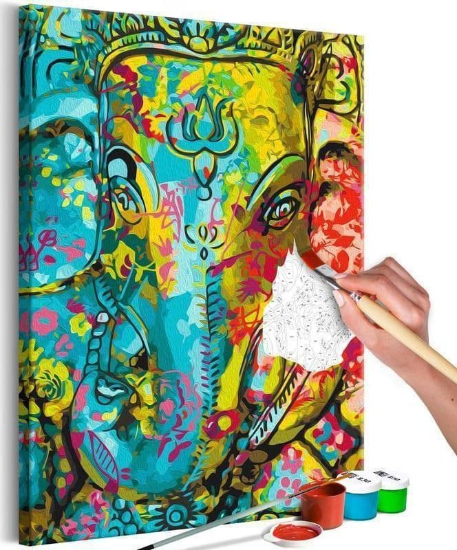 Quadro fai da te - Colourful Ganesha