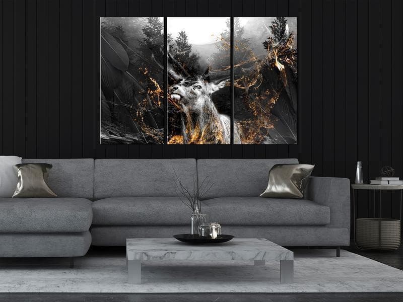Quadro - King of the Woods (3 Parts) in Poster e stampe Collezione Casa - Trebisacce, commercioVirtuoso.it