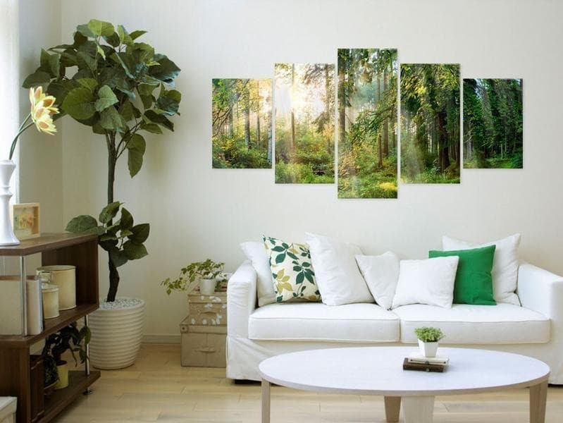 Quadro su vetro acrilico - Green Sanctuary in Poster e stampe Collezione Casa - Trebisacce, commercioVirtuoso.it