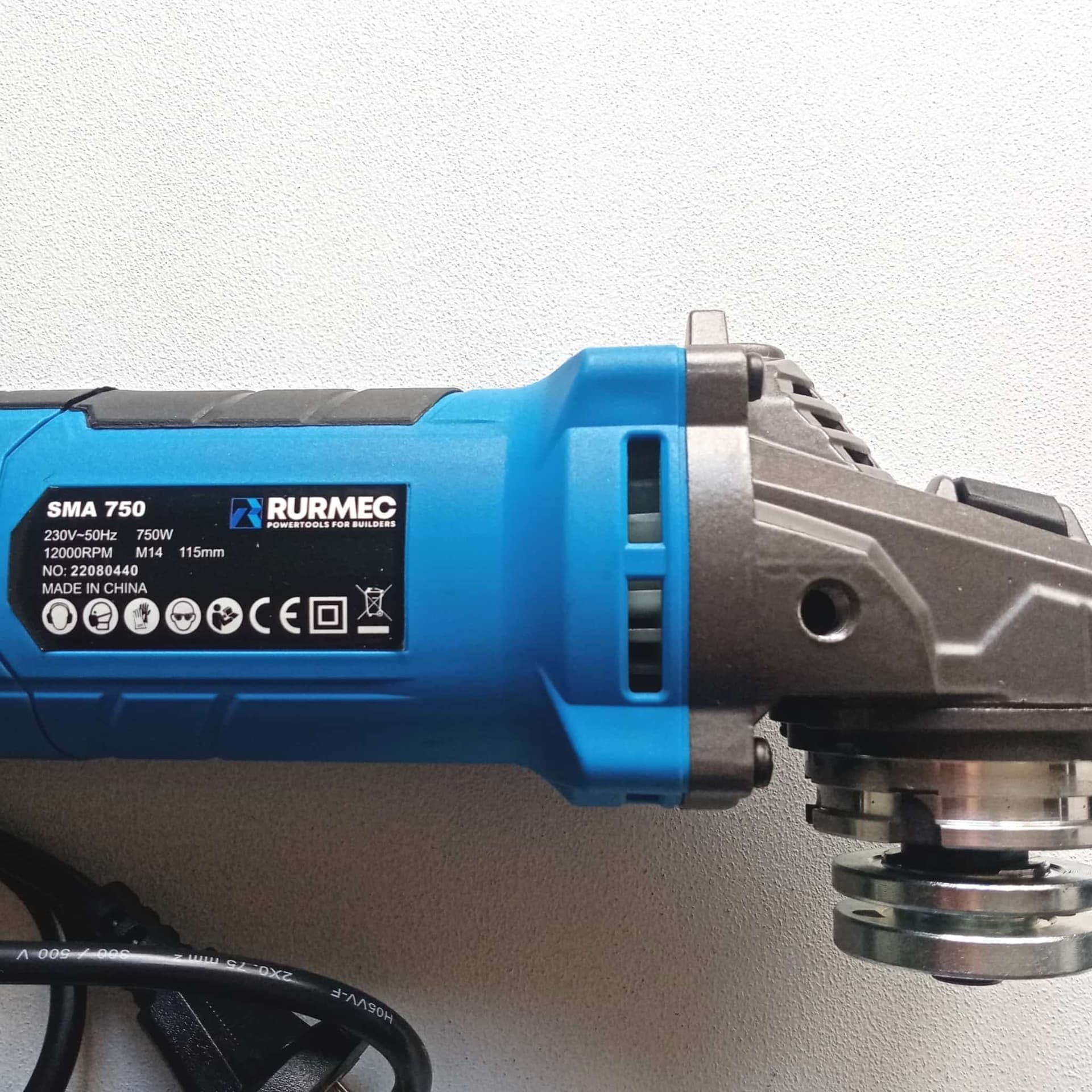 Rurmec SMA 750 smerigliatrice angolare 115mm da 750W - uso professionale in Smerigliatrici angolari Aloiserw.com - Altomonte, commercioVirtuoso.it