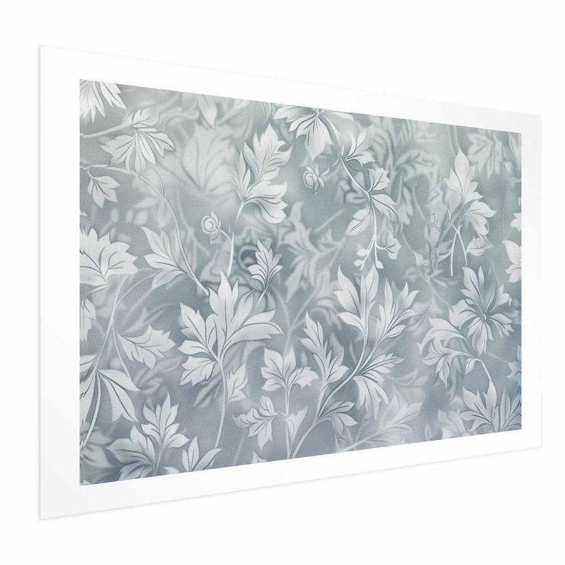 Poster Magia di fiori su sfondo turchese in Poster e stampe Collezione Casa - Trebisacce, commercioVirtuoso.it