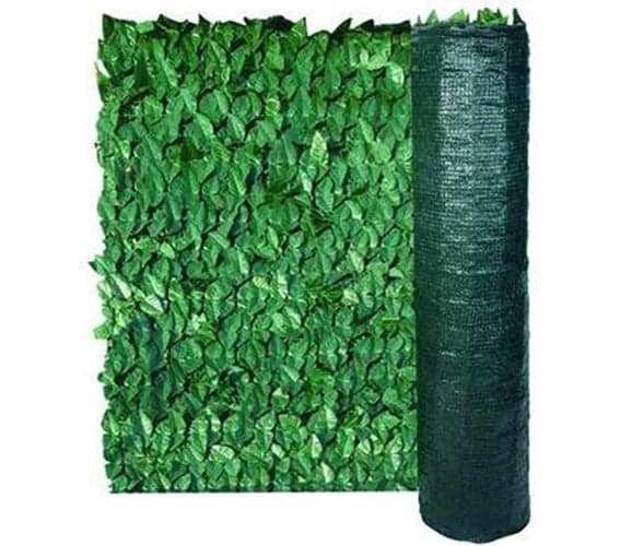 SIEPE ORNAMENTALE FOGLIE DI LAURO CON RETE OMBREGGIANTE - mt.3x1h. FER 223225 in prodotto EuroStore07 - Alatri, commercioVirtuoso.it