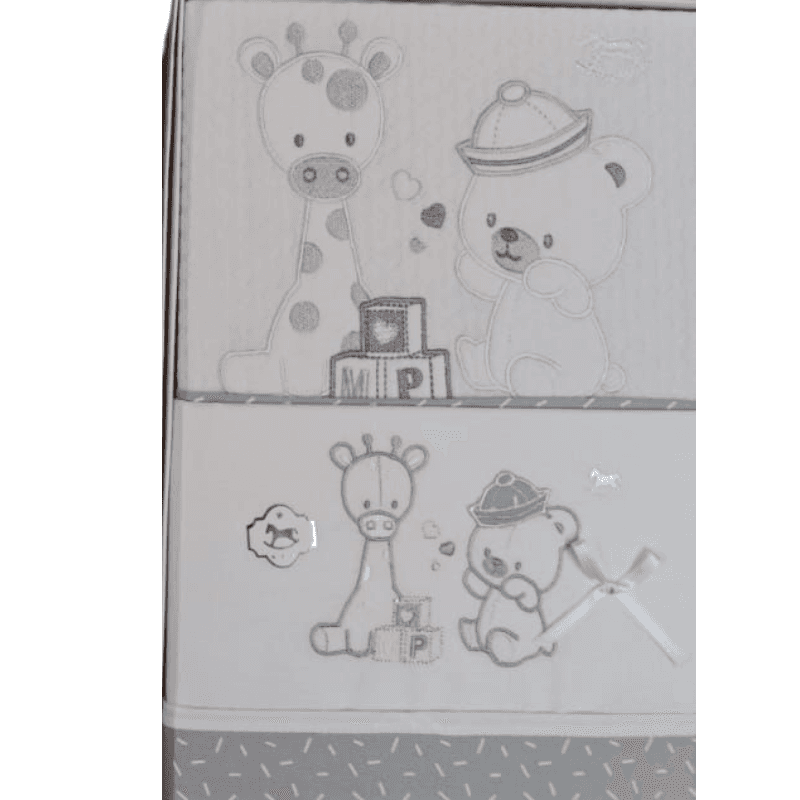 Lenzuola lettino neonato e copertina Mio piccolo Baby giraffa in Lenzuola da lettino con sbarre Collezione Casa - Trebisacce, commercioVirtuoso.it