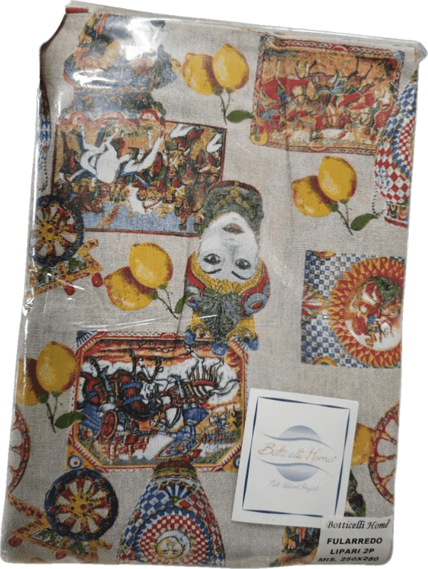 Granfoulard copridivano Botticelli Home Lipari Mori