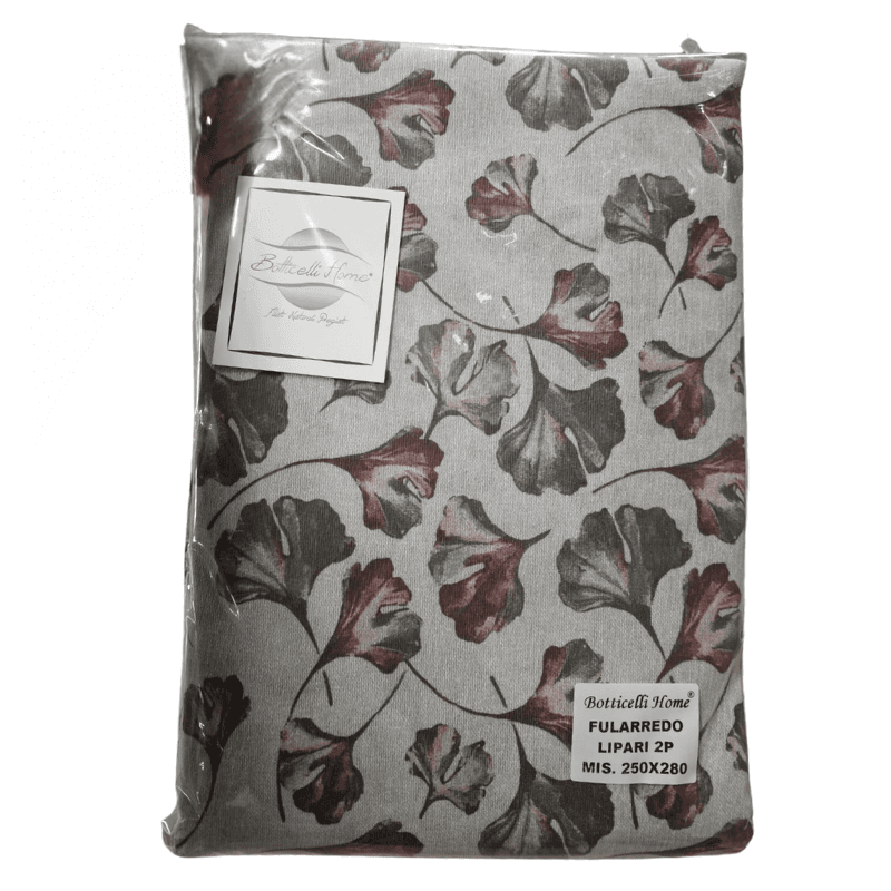 Granfoulard copridivano Botticelli Home Lipari Ginkgo
