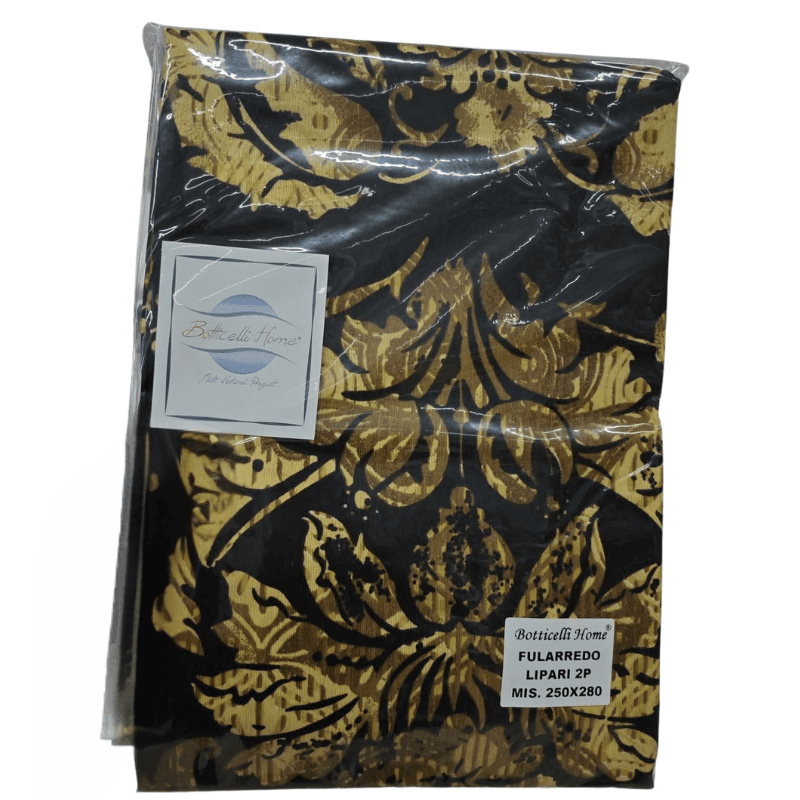 Granfoulard copridivano Botticelli Home Lipari Gold
