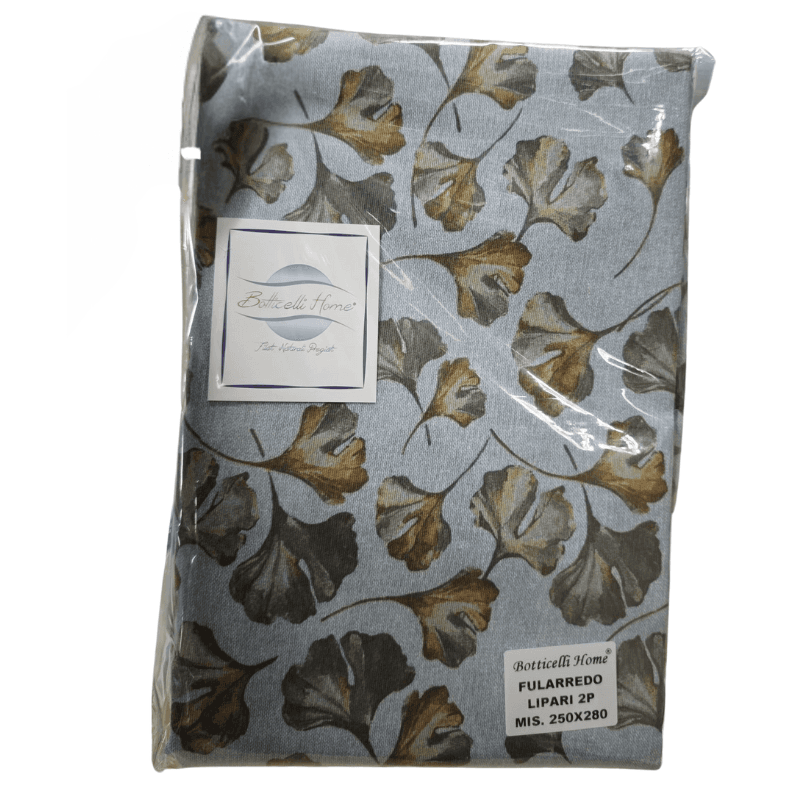 Granfoulard copridivano Botticelli Home Lipari Ginkgo in Fodere copridivano Collezione Casa - Trebisacce, commercioVirtuoso.it