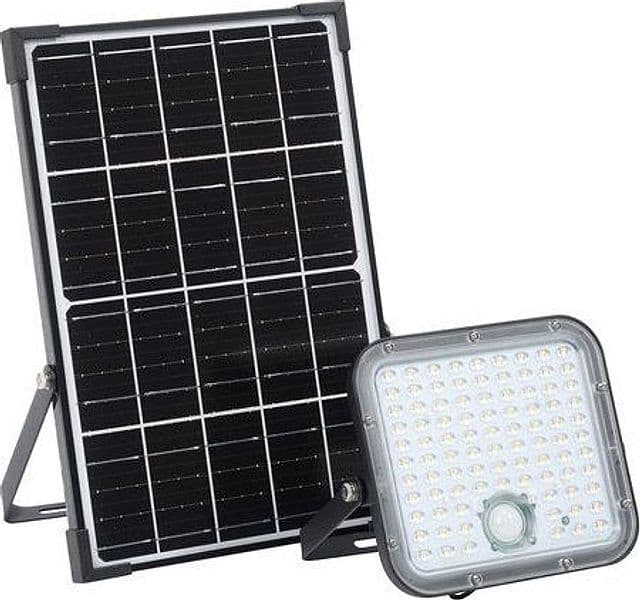 Applique solare ledvance endura flood split solar sensor 30 w nero - 4099854276699