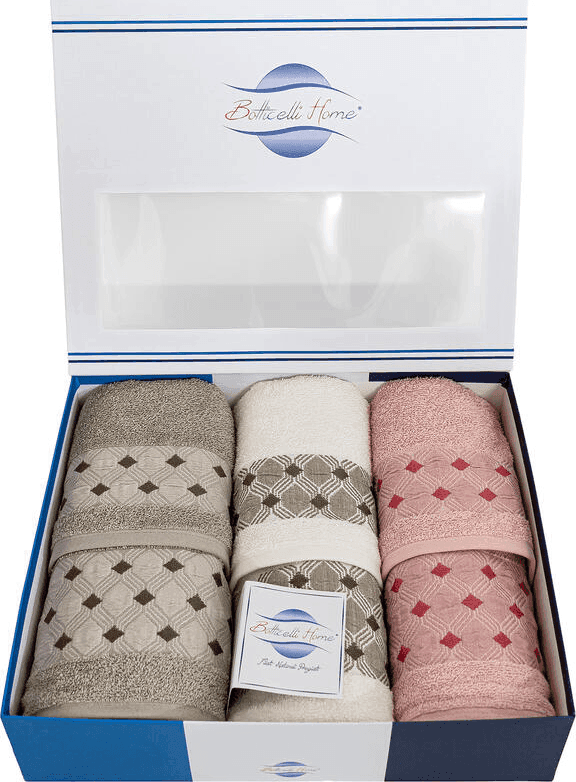 Asciugamano bagno viso e ospite Botticelli Home Tulum in Set di asciugamani Collezione Casa - Trebisacce, commercioVirtuoso.it