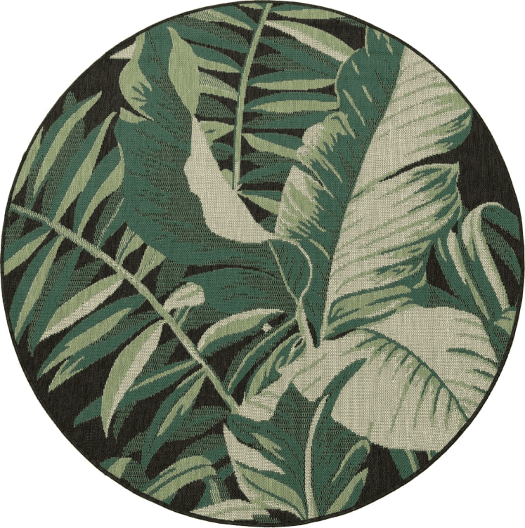 Tappeto per esterno Palme a trama piatta - 6