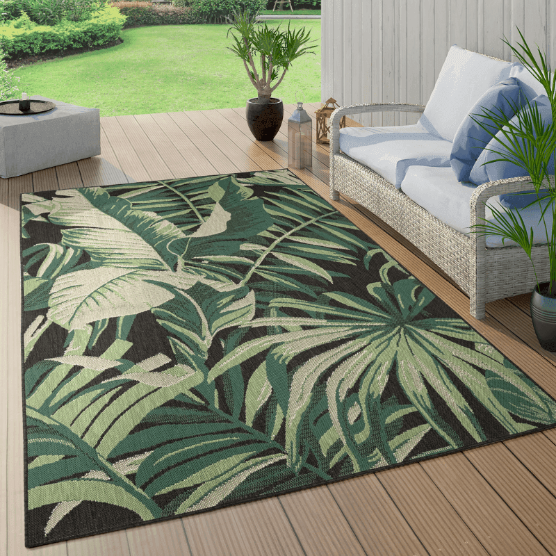Tappeto per esterno Palme a trama piatta in Tappeti Collezione Casa - Trebisacce, commercioVirtuoso.it