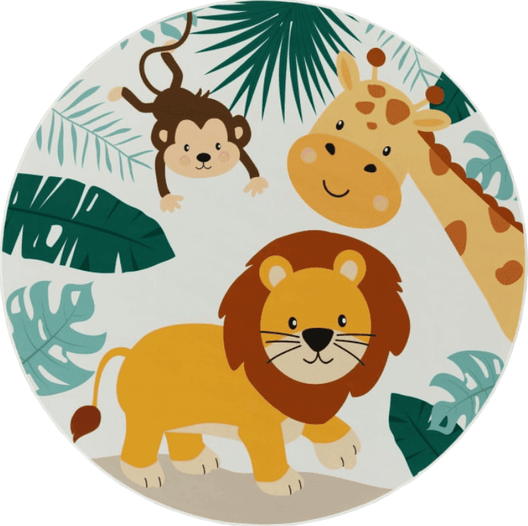 Tappeto cameretta Animali della Savana in Tappeti Collezione Casa - Trebisacce, commercioVirtuoso.it