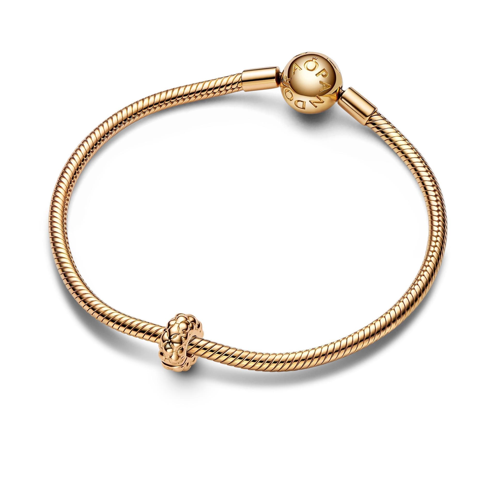 Pandora - Clip Geometrica Slim in Bead Charm Alba Gioielli - Casoria, commercioVirtuoso.it
