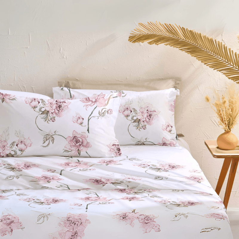Lenzuola Matrimoniali Biancoperla Daphne in Percalle di Cotone in Set di lenzuola e federe Collezione Casa - Trebisacce, commercioVirtuoso.it