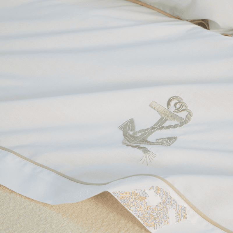 Lenzuola Matrimoniali Biancoperla Marino in Percalle di Cotone in Set di lenzuola e federe Collezione Casa - Trebisacce, commercioVirtuoso.it