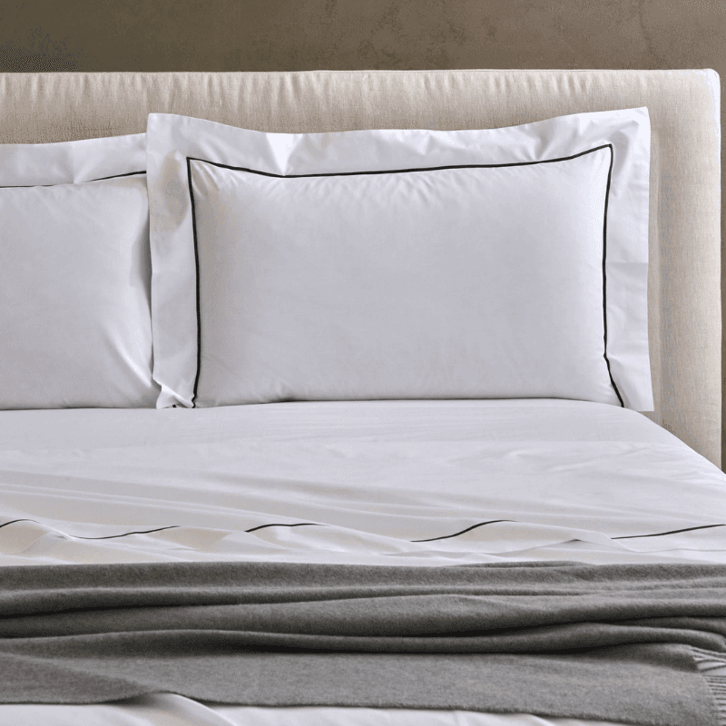 Lenzuola Matrimoniali Biancoperla Bacchetta in Percalle di Cotone in Lenzuola Collezione Casa - Trebisacce, commercioVirtuoso.it