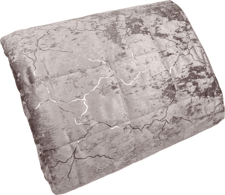 Trapuntino matrimoniale e cuscino arredo Marble in velluto in Trapunte Collezione Casa - Trebisacce, commercioVirtuoso.it