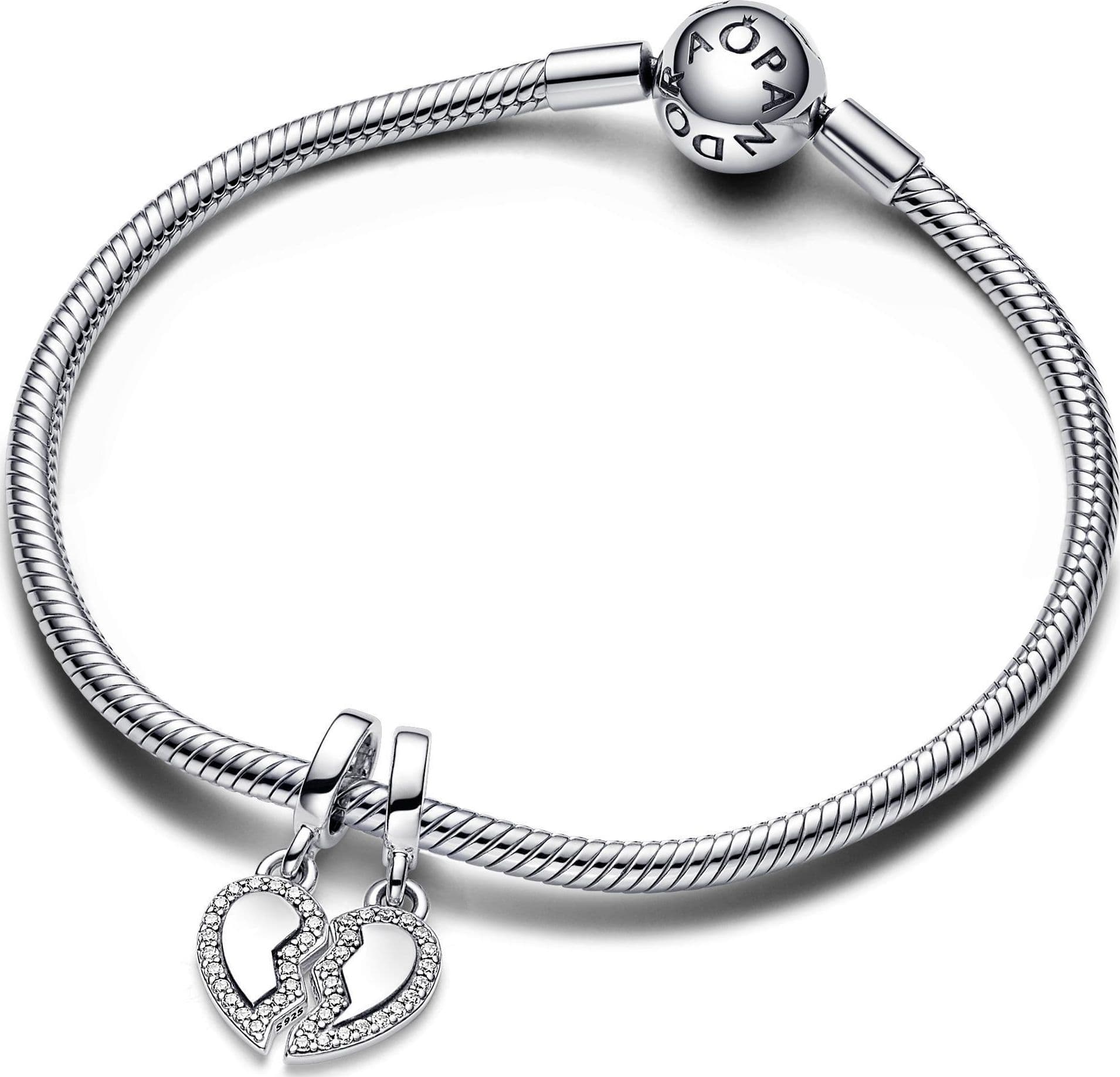 Pandora - Charm Pendente Cuore dell'Amicizia Divisibile in Bead Charm Alba Gioielli - Casoria, commercioVirtuoso.it
