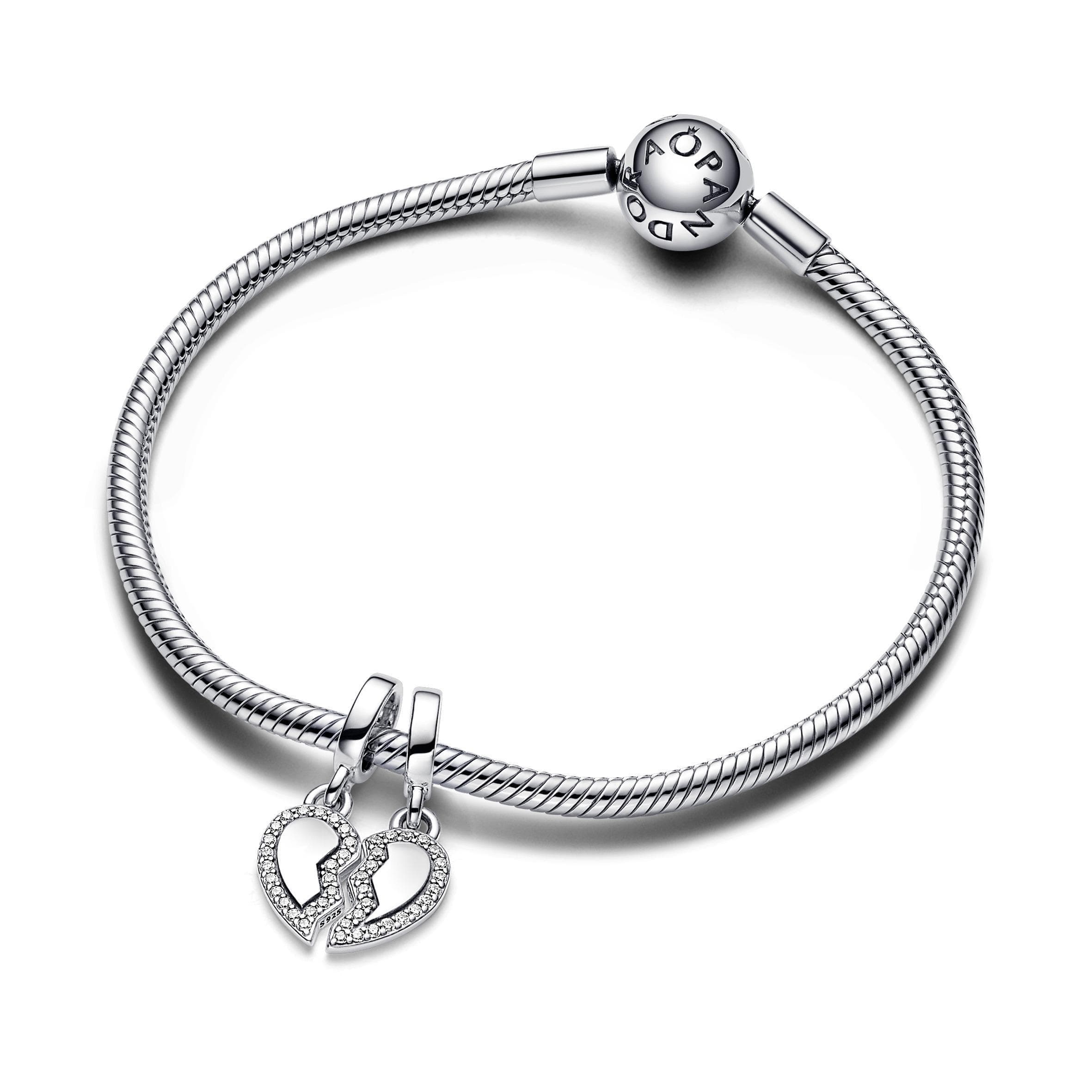Pandora - Charm Pendente Cuore dell'Amicizia Divisibile in Bead Charm Alba Gioielli - Casoria, commercioVirtuoso.it