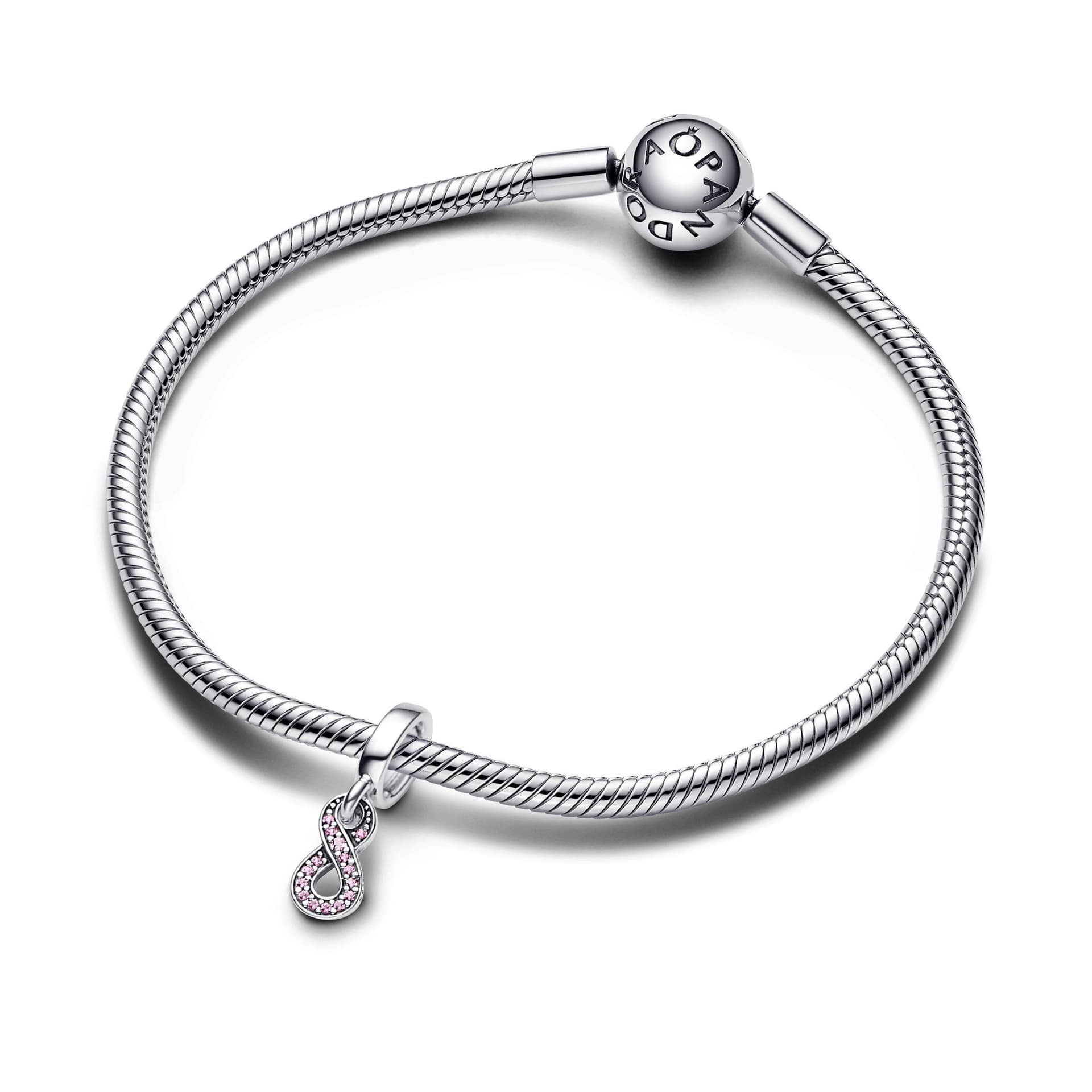 Pandora - Charm Pendente Infinito Rosa in Bead Charm Alba Gioielli - Casoria, commercioVirtuoso.it