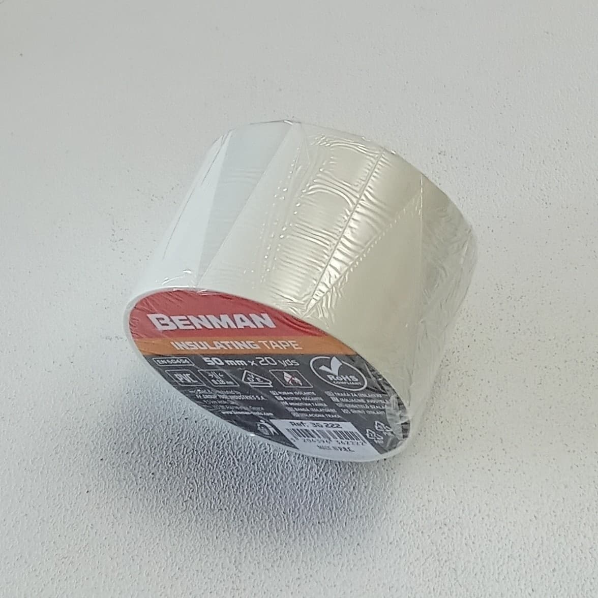 Nastro isolante bianco 5cm 50mm x 20 yards in Nastro isolante Aloiserw.com - Altomonte, commercioVirtuoso.it