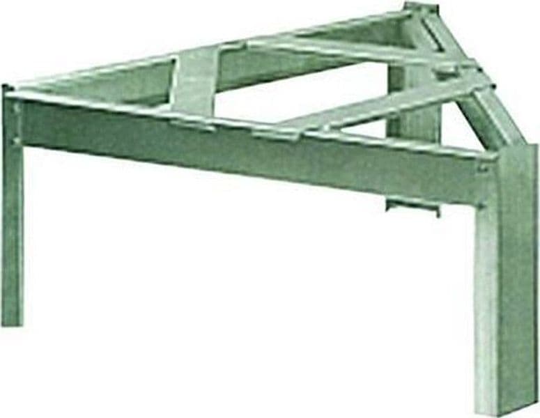 SUPPORTO PER CONTENITORI DIAMETRO CM.105 acciaio zincato - fornito smontato in prodotto EuroStore07 - Alatri, commercioVirtuoso.it