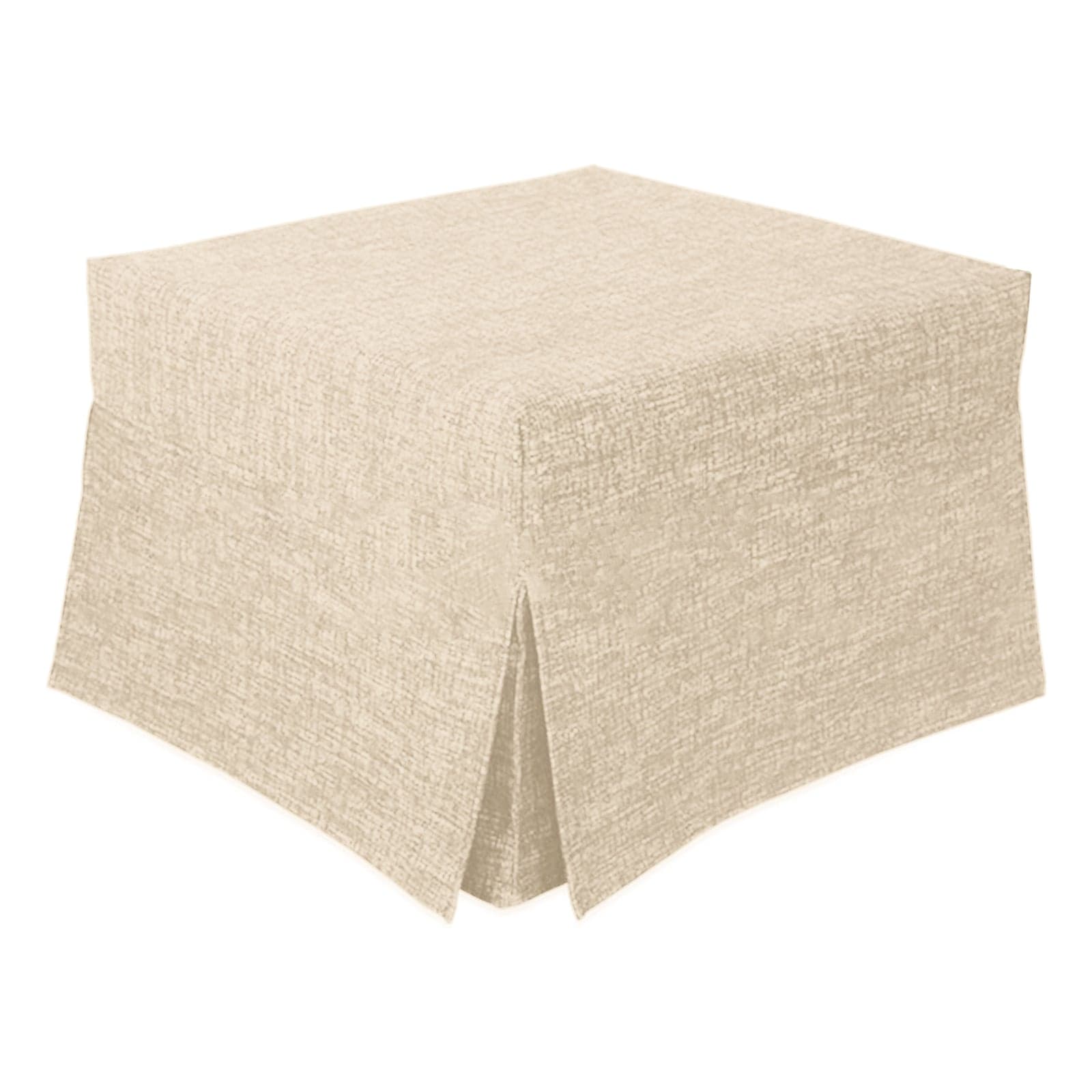 Pouf letto trasformabile "Mercurio" pieghevole con materasso "Made in Italy" - 17