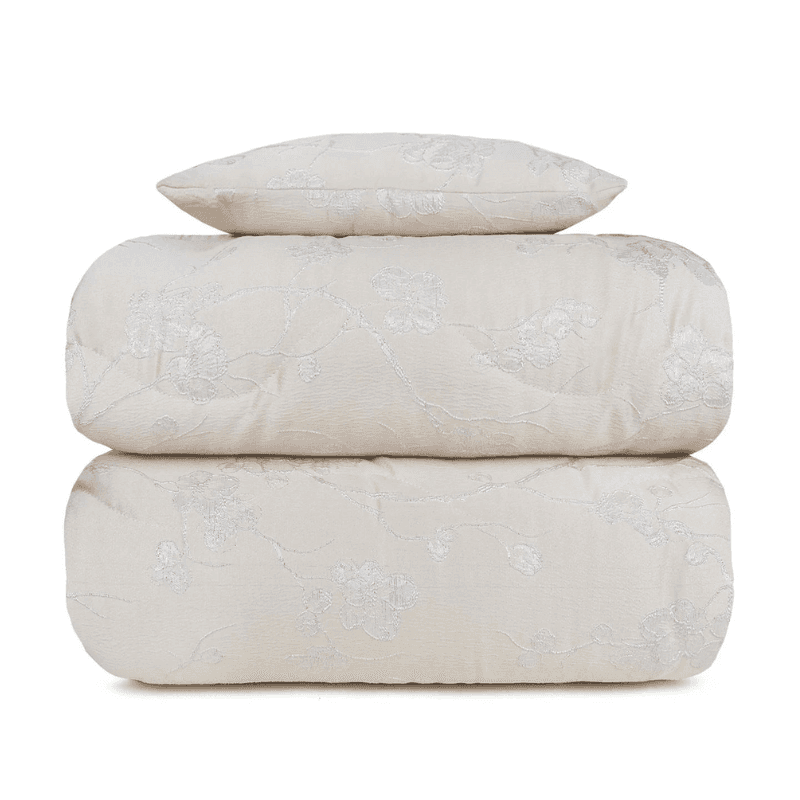 Trapunta matrimoniale in raso Ramage con cuscino arredo in Trapunte Collezione Casa - Trebisacce, commercioVirtuoso.it