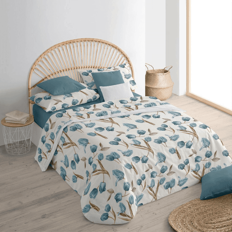 Lenzuola Matrimoniali cotone Botticelli Home Tulipani in Set di lenzuola e federe Collezione Casa - Trebisacce, commercioVirtuoso.it