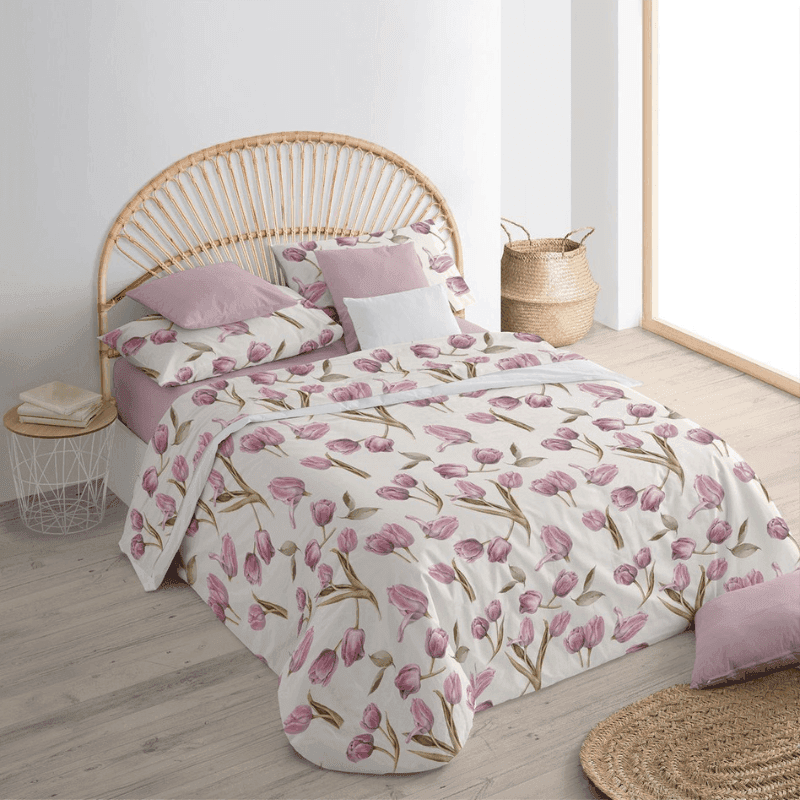 Lenzuola Matrimoniali cotone Botticelli Home Tulipani in Set di lenzuola e federe Collezione Casa - Trebisacce, commercioVirtuoso.it