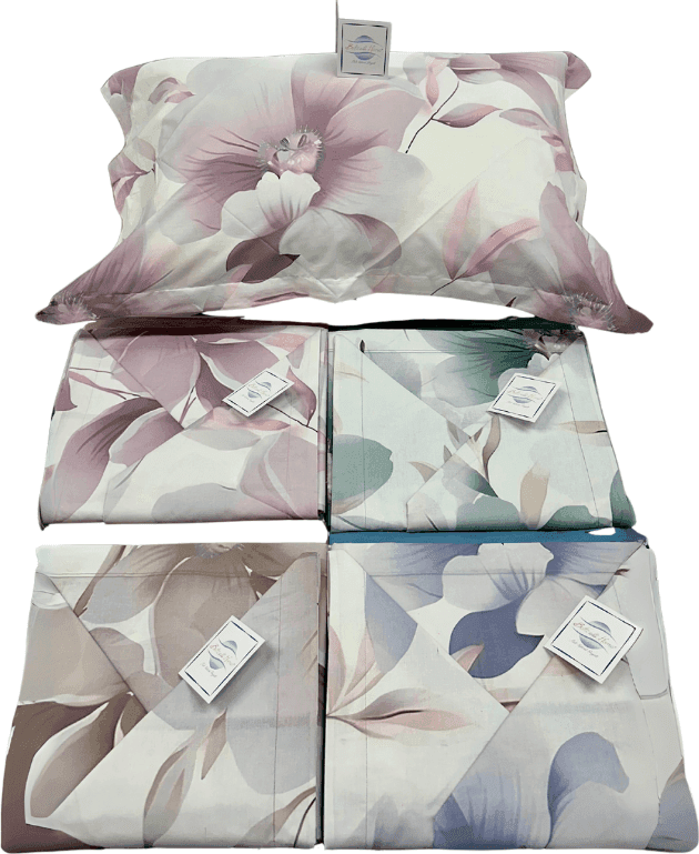 Lenzuola Matrimoniali cotone Botticelli Home Aura in Set di lenzuola e federe Collezione Casa - Trebisacce, commercioVirtuoso.it
