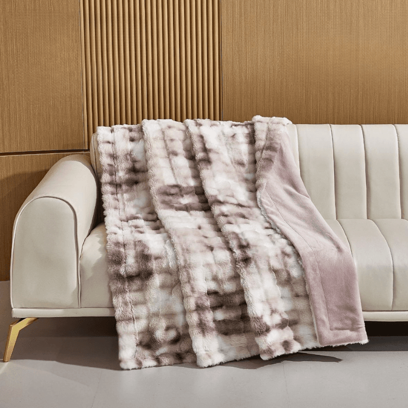 Plaid in pelliccia Botticelli Home Diletta in Plaid Collezione Casa - Trebisacce, commercioVirtuoso.it