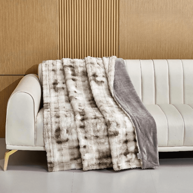 Plaid in pelliccia Botticelli Home Diletta in Plaid Collezione Casa - Trebisacce, commercioVirtuoso.it