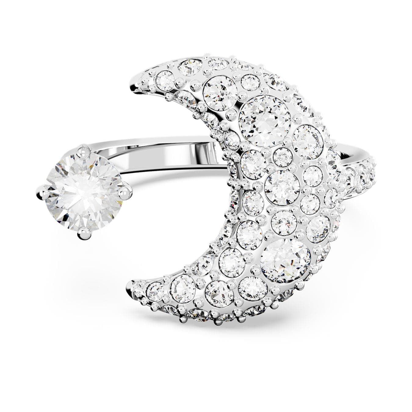 Swarovski Anello aperto Luna in Anelli Alba Gioielli - Casoria, commercioVirtuoso.it