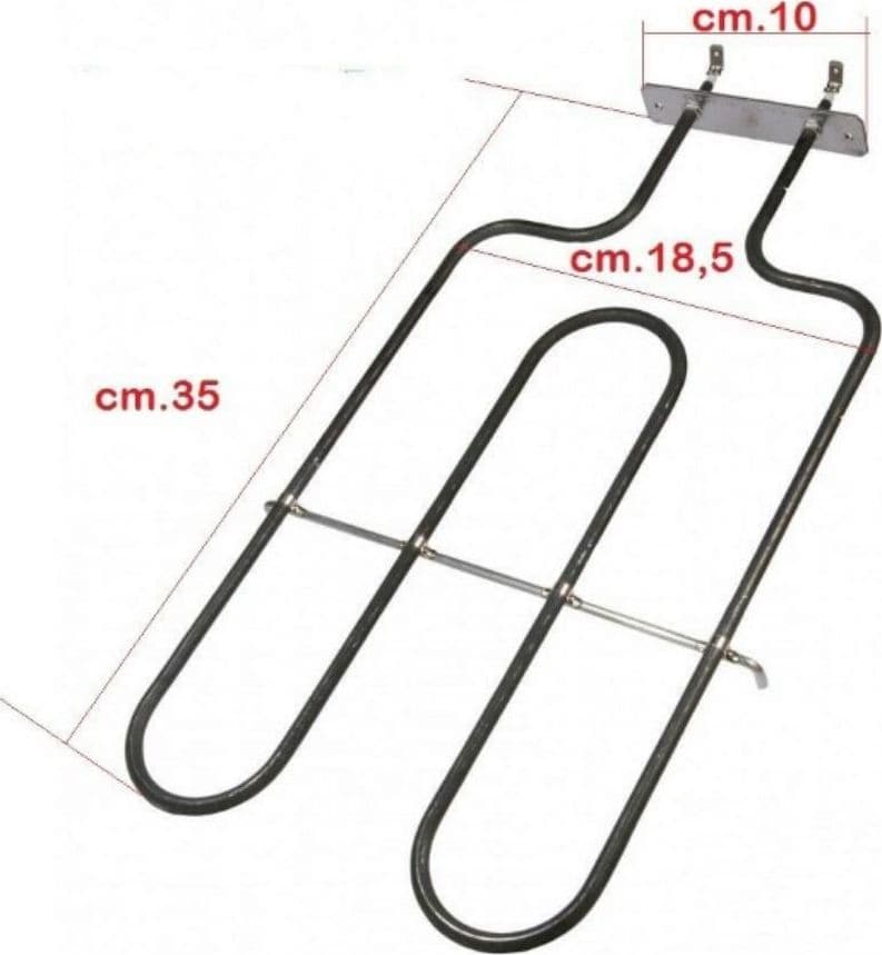 RESISTENZA INFERIORE  FORNO 1200W   CUCINA    LOFRA 03010603   - RS 126 in prodotto EuroStore07 - Alatri, commercioVirtuoso.it