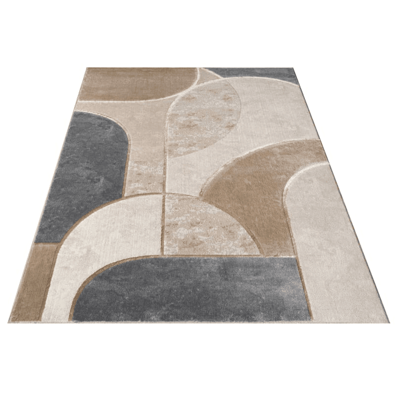 Tappeto moderno astratto a pelo corto Tuareg grigio in Tappeti Collezione Casa - Trebisacce, commercioVirtuoso.it