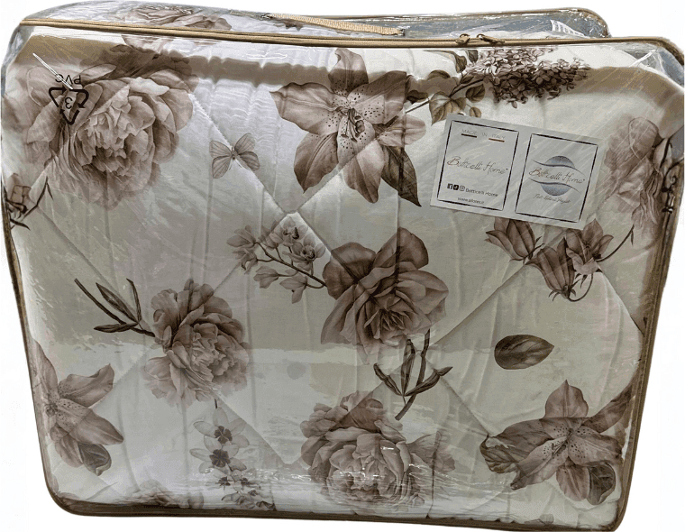 Trapunta matrimoniale fantasia floreale Botticelli Home Bloom in Trapunte Collezione Casa - Trebisacce, commercioVirtuoso.it