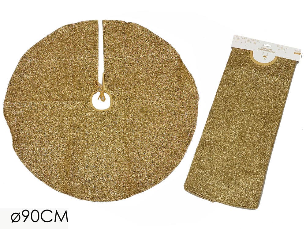 Copribase Albero 90cm Oro