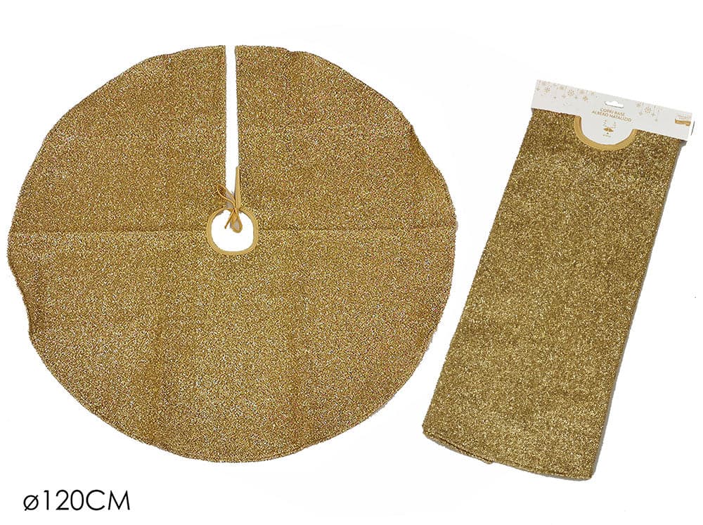 Copribase Albero 120cm Oro