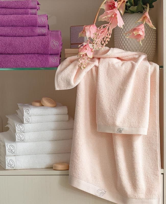 Asciugamano con ospite Benessere - Blumarine – Lusso, Eleganza e Comfort in Set di asciugamani Anastasi - Marsala, commercioVirtuoso.it
