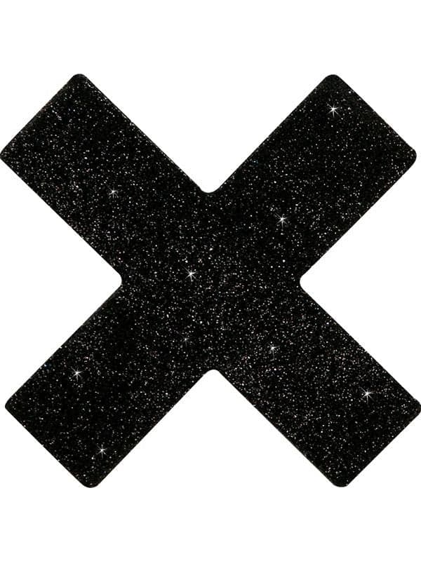 Sticker a X Nero in Accessori Mettimelo.it - Casoria, commercioVirtuoso.it