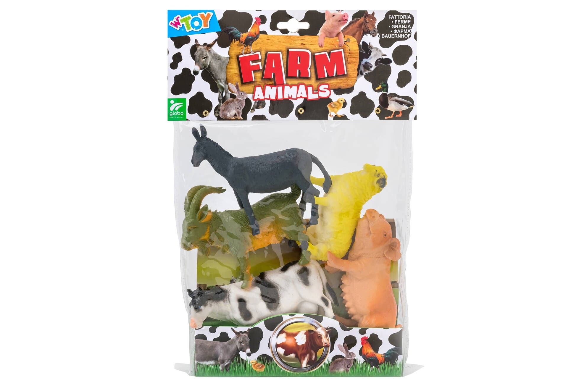 Animali Fattoria 5 pezzi in Kit diorama Save The Money - Rimini, commercioVirtuoso.it