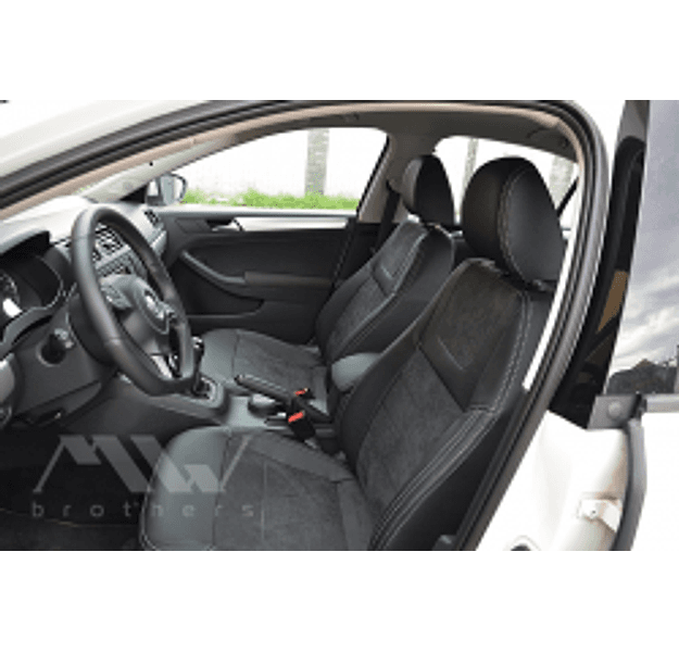 Coprisedili su misura per Volkswagen Jetta 6 (2010-2019), Leather style in Set per interni Autooggetti.it - Roma, commercioVirtuoso.it