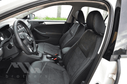 Coprisedili su misura per Volkswagen Jetta 6 (2010-2019), Leather style in Set per interni Autooggetti.it - Roma, commercioVirtuoso.it