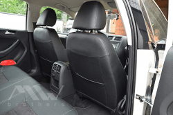 Coprisedili su misura per Volkswagen Jetta 6 (2010-2019), Leather style in Set per interni Autooggetti.it - Roma, commercioVirtuoso.it