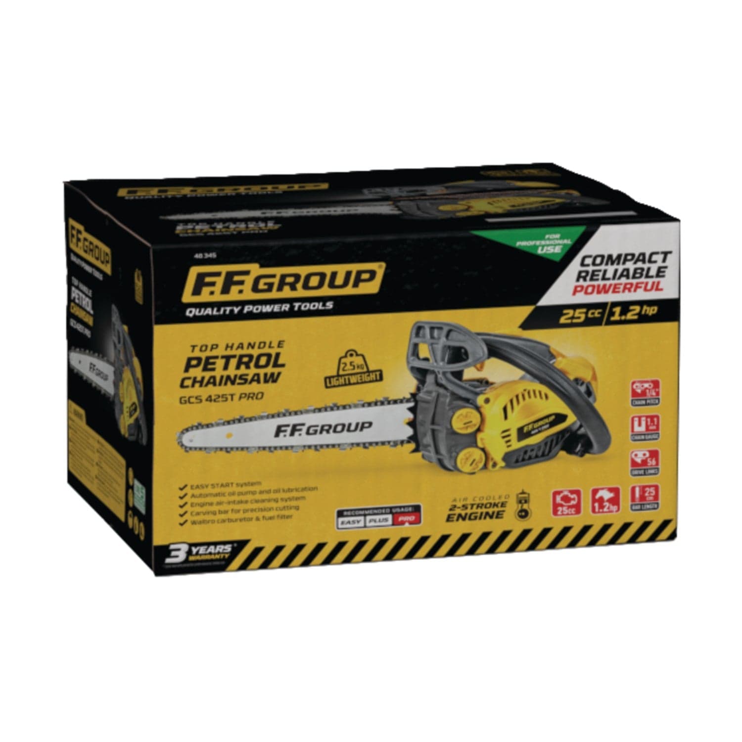 FF Group - GCS 425T PRO motosega da posatura a scoppio 25cc lama da 25cm in Motoseghe Aloiserw.com - Altomonte, commercioVirtuoso.it