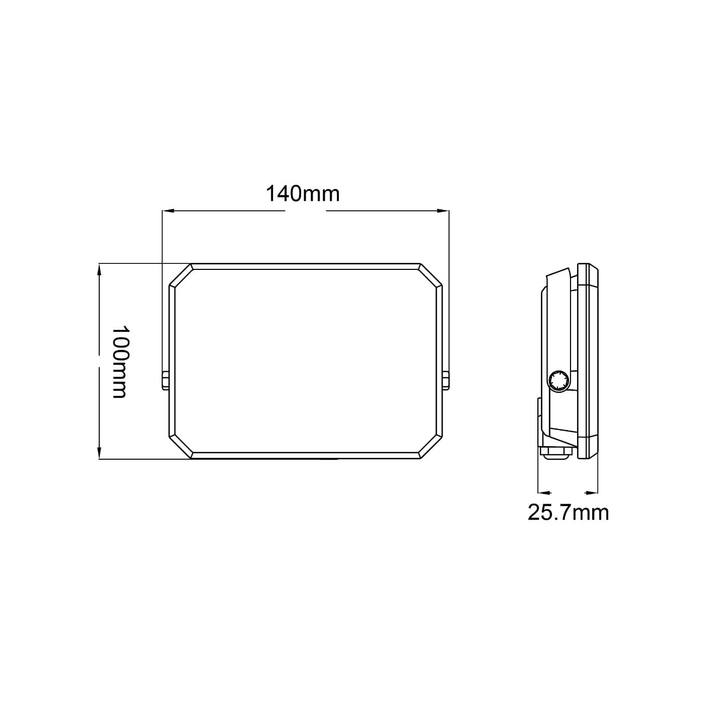 Alca Power proiettore LED 220-240V da 30W 4000K luce diurna in Proiettori Aloiserw.com - Altomonte, commercioVirtuoso.it