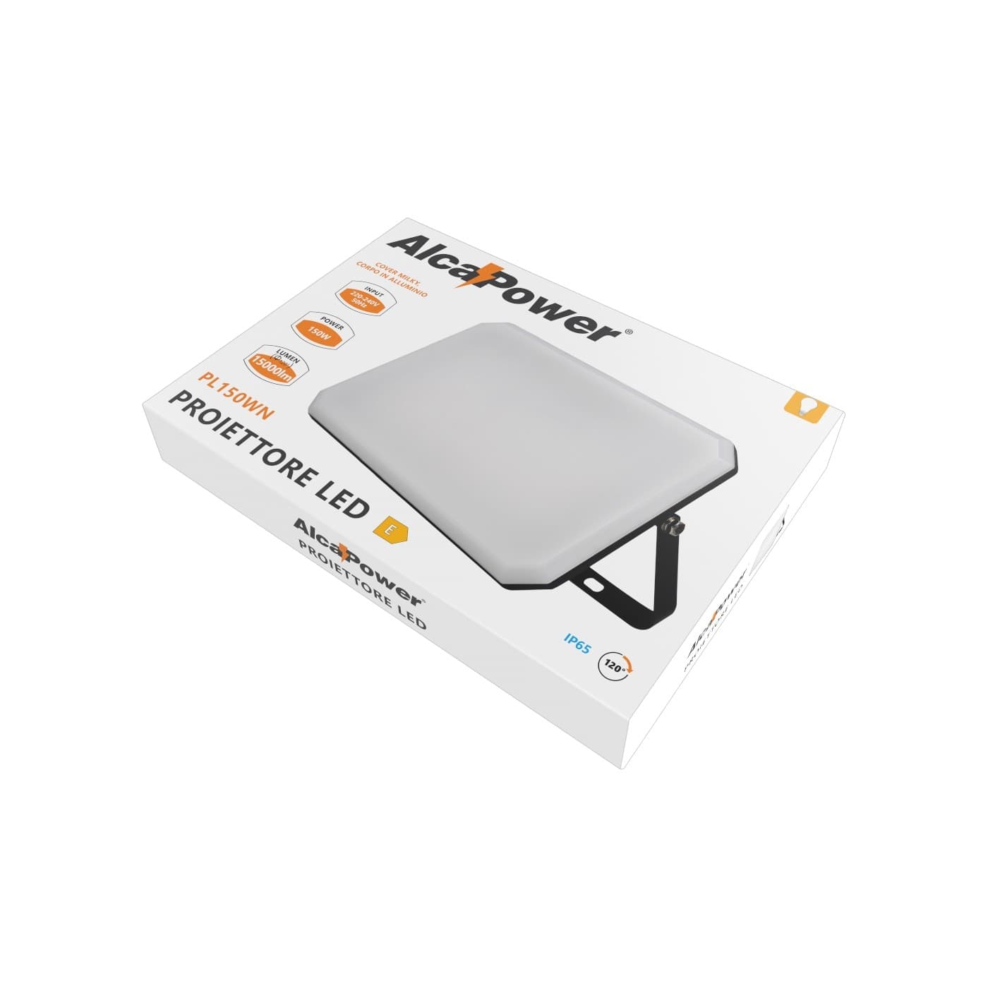 Alca Power proiettore LED 220-240V da 150W 4000K luce diurna in Proiettori Aloiserw.com - Altomonte, commercioVirtuoso.it
