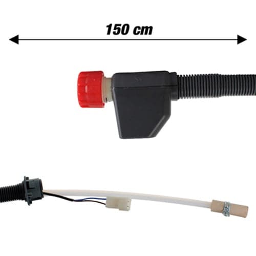 TUBO CARICO VALVOLATO LAVASTOVIGLIE ACQUASTOP REX-ELECTROLUX 140180589016- LV623 in prodotto EuroStore07 - Alatri, commercioVirtuoso.it